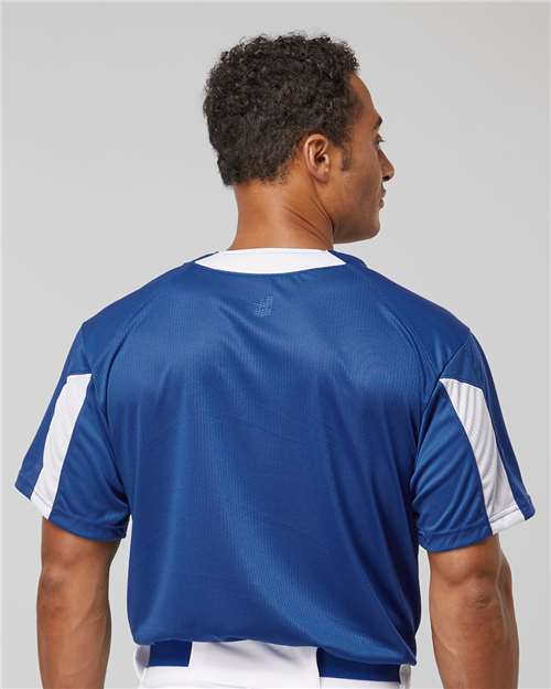 Men's Striker Placket - Royal/ White