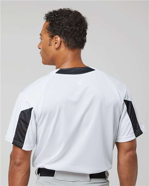 Men's Striker Placket - White/ Black