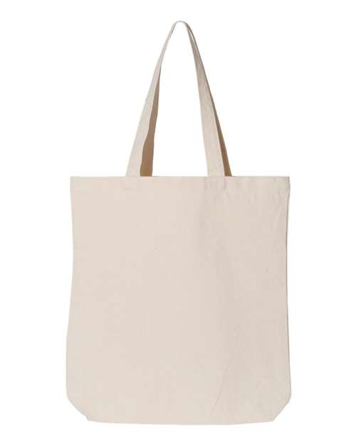 Gusseted Tote - Natural