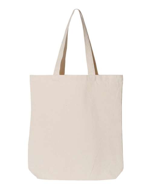 Gusseted Tote - Natural