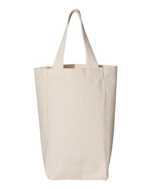Double Wine Tote - Natural