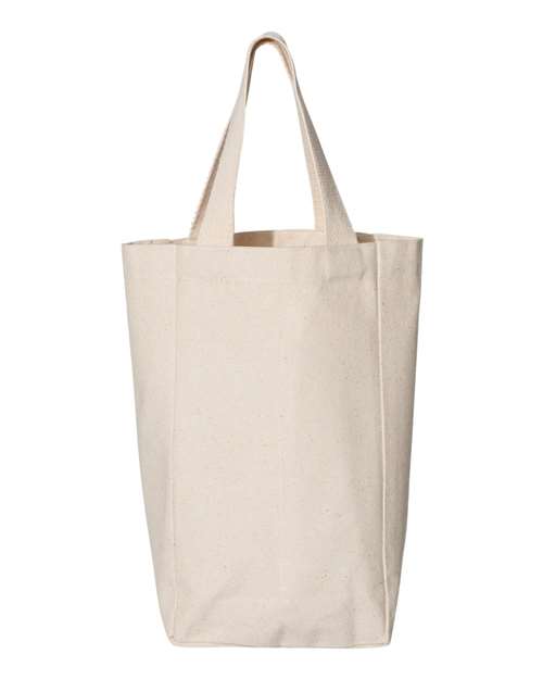 Double Wine Tote - Natural