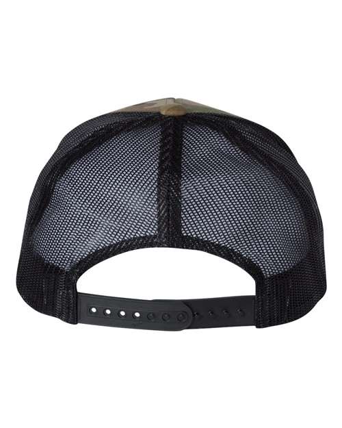 Retro Trucker Cap - Multicam Green/ Black