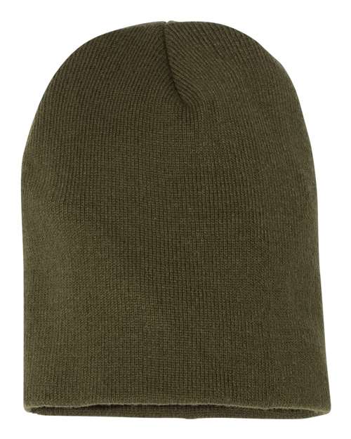 8 1/2" Beanie - Olive