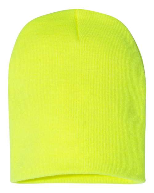 8 1/2" Beanie - Safety Yellow