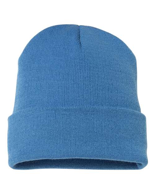 Cuffed Beanie - Carolina Blue