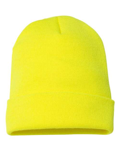 Cuffed Beanie - Safety Yellow