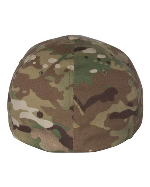 Cotton Blend Cap - Multicam Green