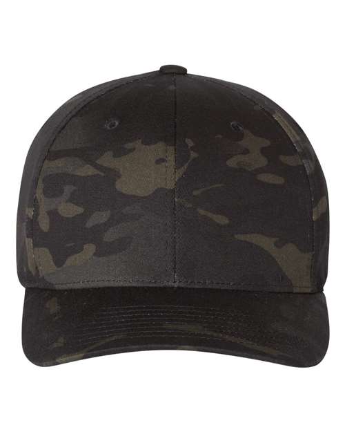 Cotton Blend Cap - Multicam Black