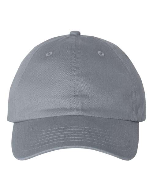 Brushed Twill Cap - Dark Grey