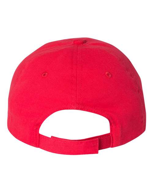 Brushed Twill Cap - Red