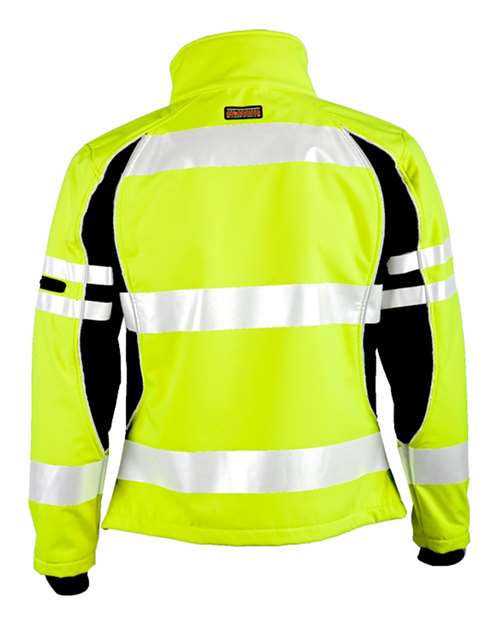 Women's Premium Black Series® Soft Shell Jacket - Lime