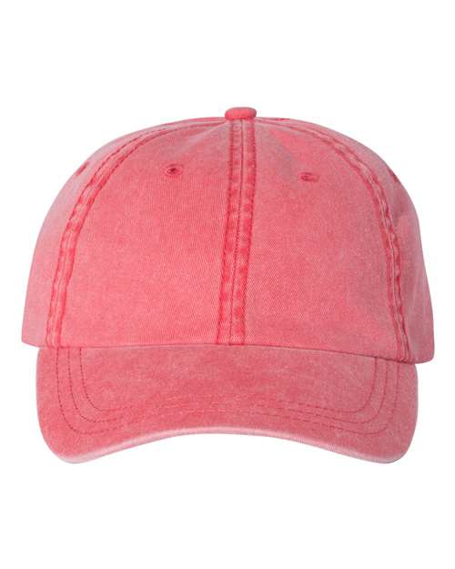 Pigment-Dyed Cap - Red