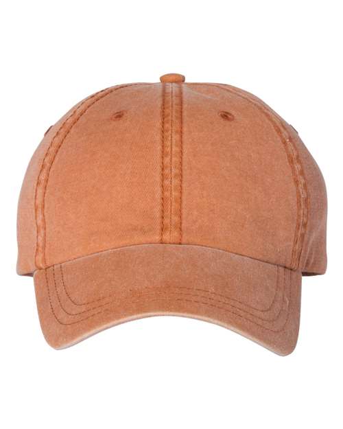 Pigment-Dyed Cap - Texas Orange
