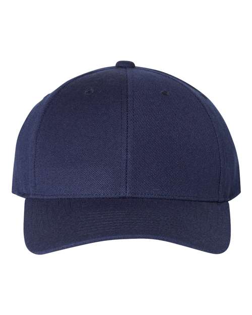Premium Curved Bill Snapback Cap - Navy