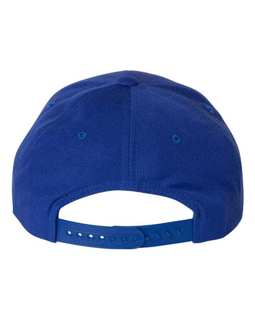 Premium Curved Bill Snapback Cap - Royal