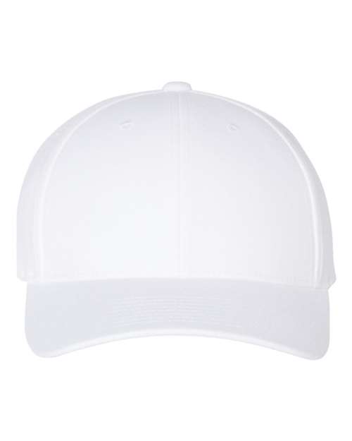 Premium Curved Bill Snapback Cap - White