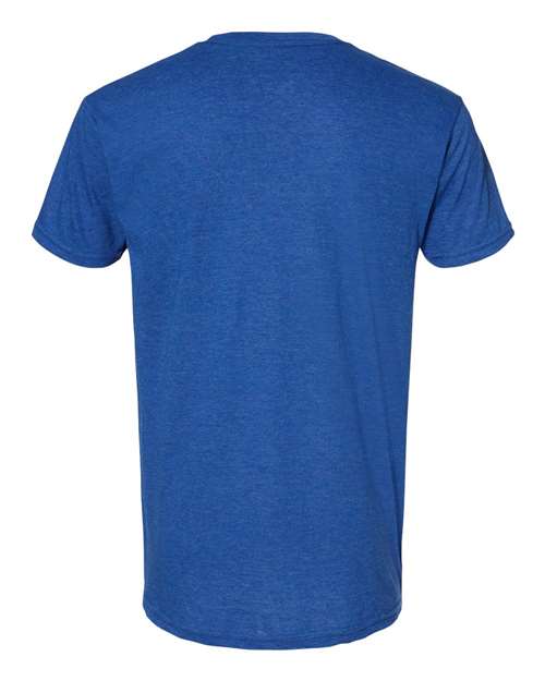 Unisex USA-Made Triblend T-Shirt - Tri Royal Blue