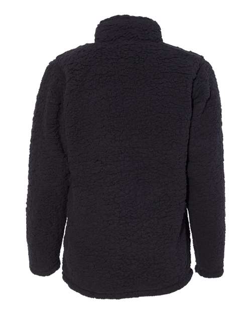 Women’s Epic Sherpa Quarter-Zip Pullover - Black