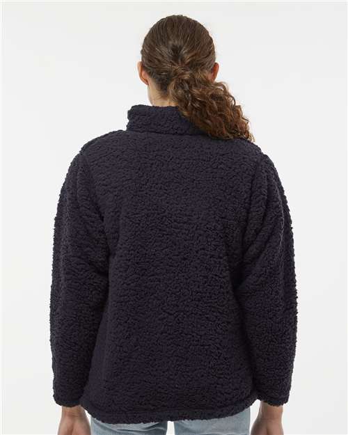 Women’s Epic Sherpa Quarter-Zip Pullover - Black