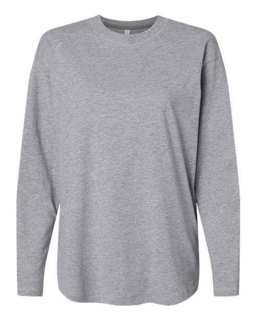 Women's Fine Jersey Long Sleeve Tee - Heather