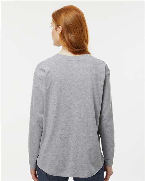 Women's Fine Jersey Long Sleeve Tee - Heather