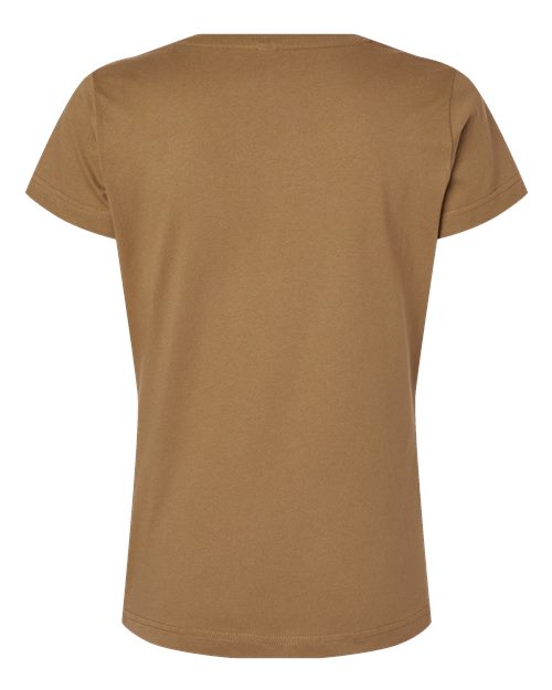 Women's Fine Jersey Tee - Coyote Brown