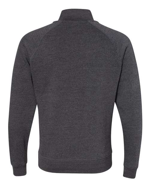 Men's Triblend Quarter-Zip Sweatshirt - Black Triblend