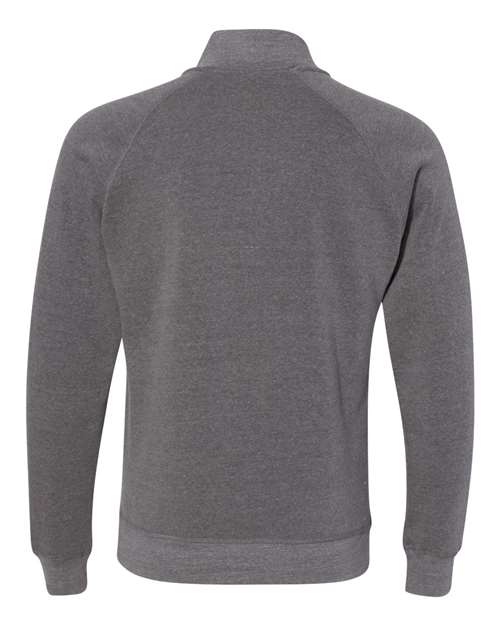 Men's Triblend Quarter-Zip Sweatshirt - Smoke Triblend