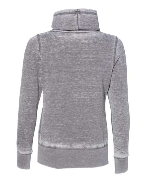 Women’s Zen Fleece Cowl Neck Sweatshirt - Cement