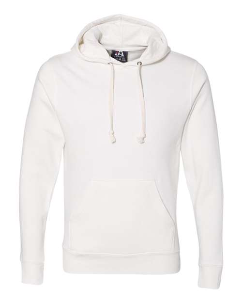 Men's Triblend Fleece Hooded Sweatshirt - Antique White Triblend