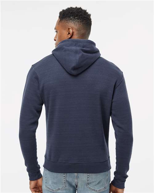 Men's Triblend Fleece Hooded Sweatshirt - True Navy Triblend