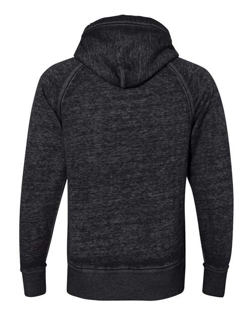 Men's Vintage Zen Fleece Hooded Sweatshirt - Twisted Black