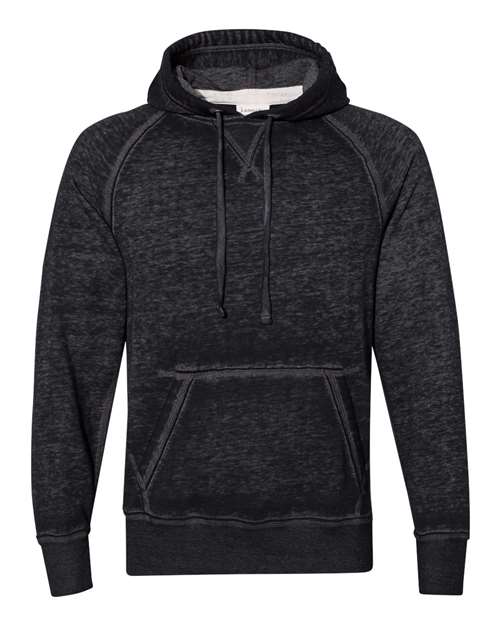 Men's Vintage Zen Fleece Hooded Sweatshirt - Twisted Black