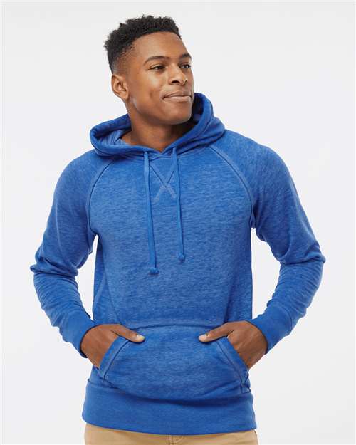 Men's Vintage Zen Fleece Hooded Sweatshirt - Twisted Royal