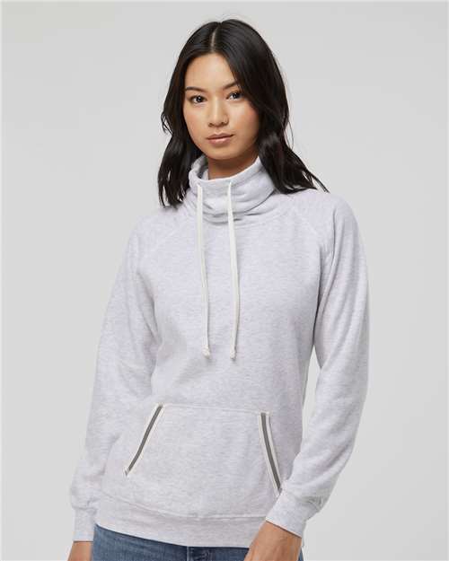 Women’s Relay Cowl Neck Sweatshirt - Ash