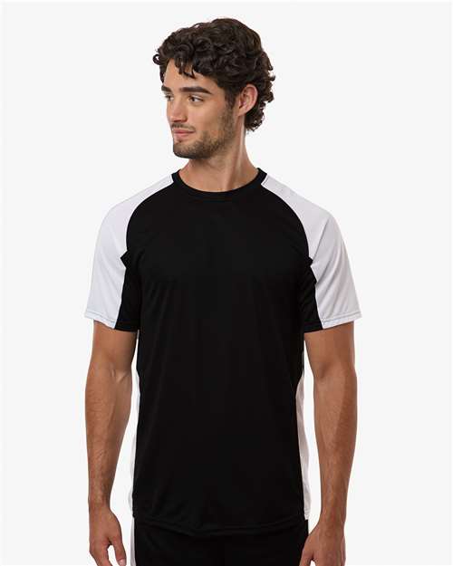Men's Cutter Jersey - Black/ White