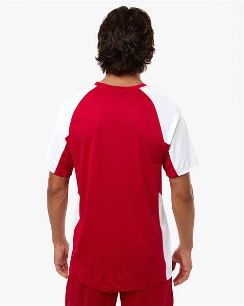 Men's Cutter Jersey - Red/ White