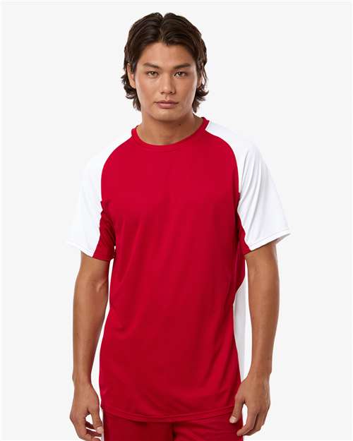Men's Cutter Jersey - Red/ White
