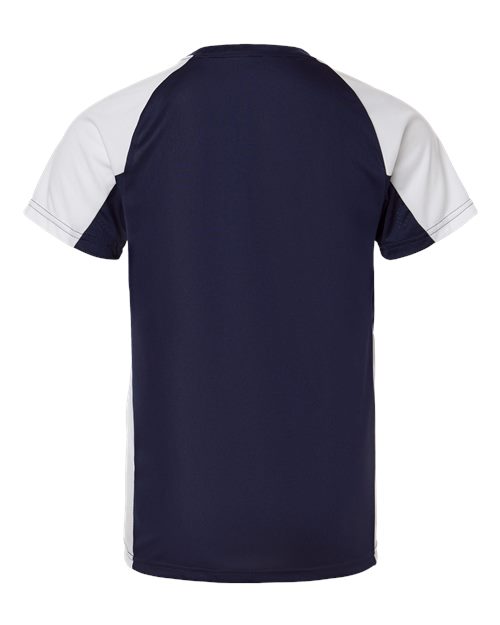 Youth Cutter Jersey - Navy/ White