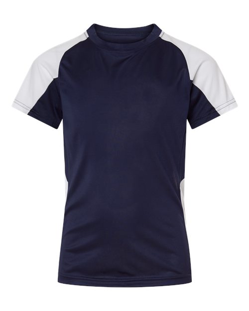 Youth Cutter Jersey - Navy/ White