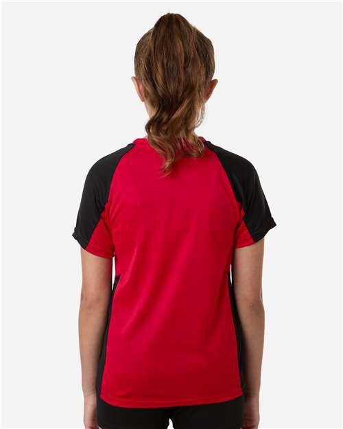 Youth Cutter Jersey - Red/ Black