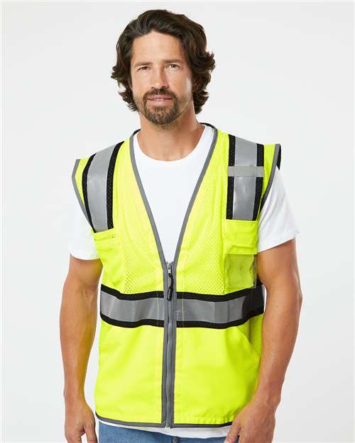 Unisex Premium Brilliant Series® Ultimate Reflective Vest - Lime
