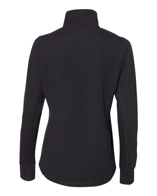 Women’s Omega Stretch Quarter-Zip Pullover - Black Triblend