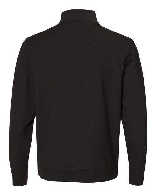 Men's Omega Stretch Quarter-Zip Pullover - Black Triblend