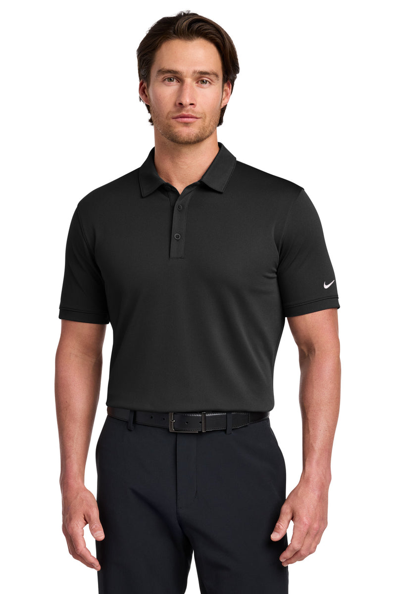 Nike Dri-FIT Solid Icon Pique Modern Fit Polo - Black