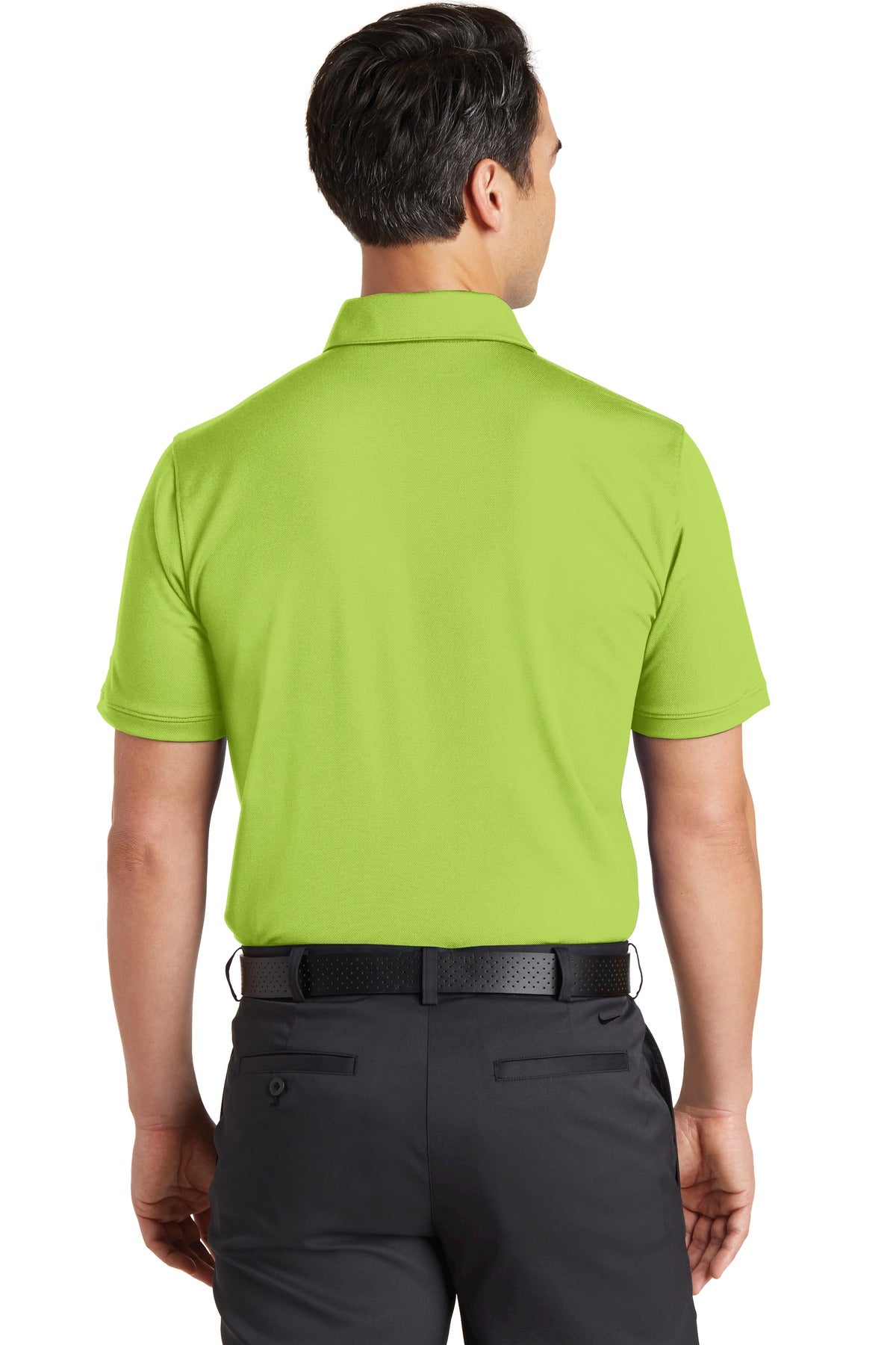 Nike Dri-FIT Solid Icon Pique Modern Fit Polo - Chartreuse