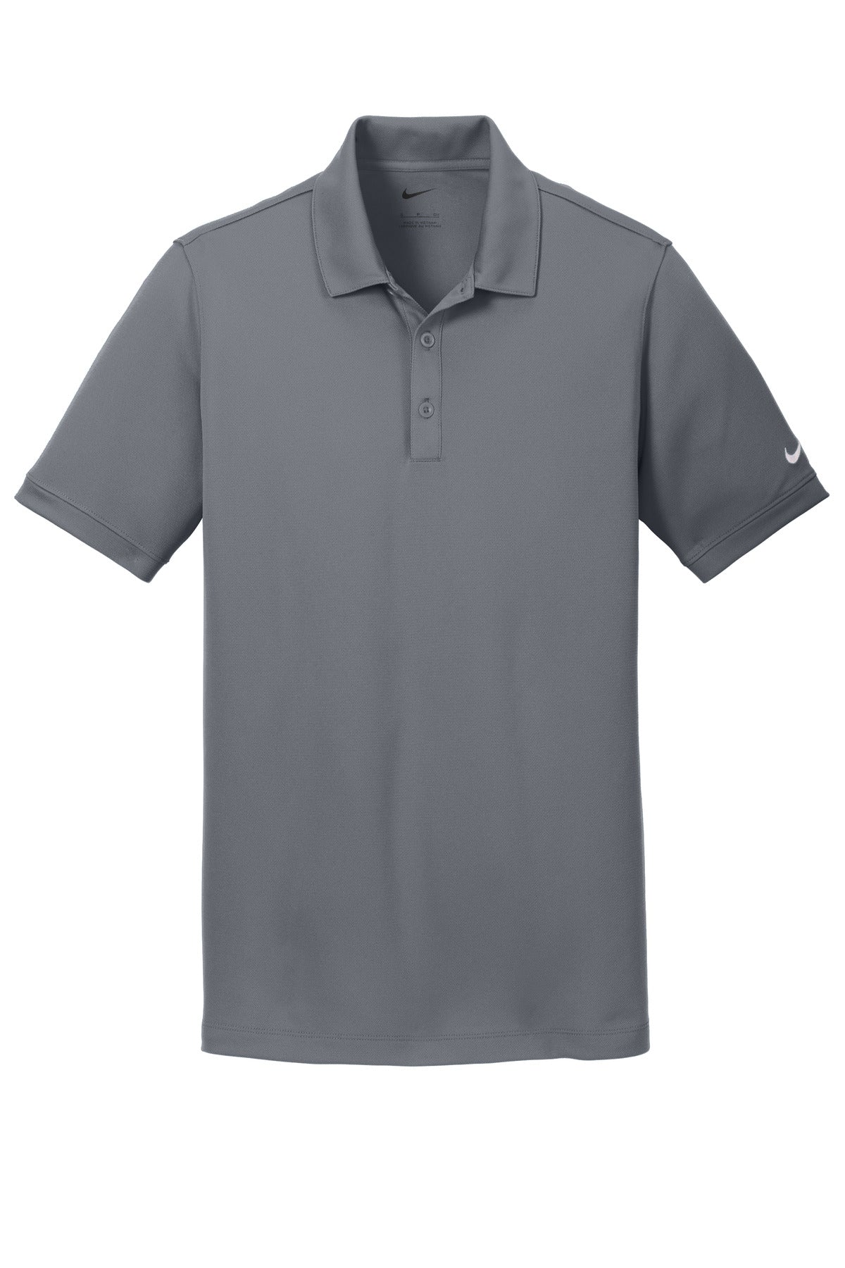 Nike Dri-FIT Solid Icon Pique Modern Fit Polo - Dark Grey