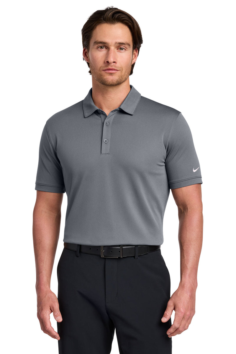 Nike Dri-FIT Solid Icon Pique Modern Fit Polo - Dark Grey