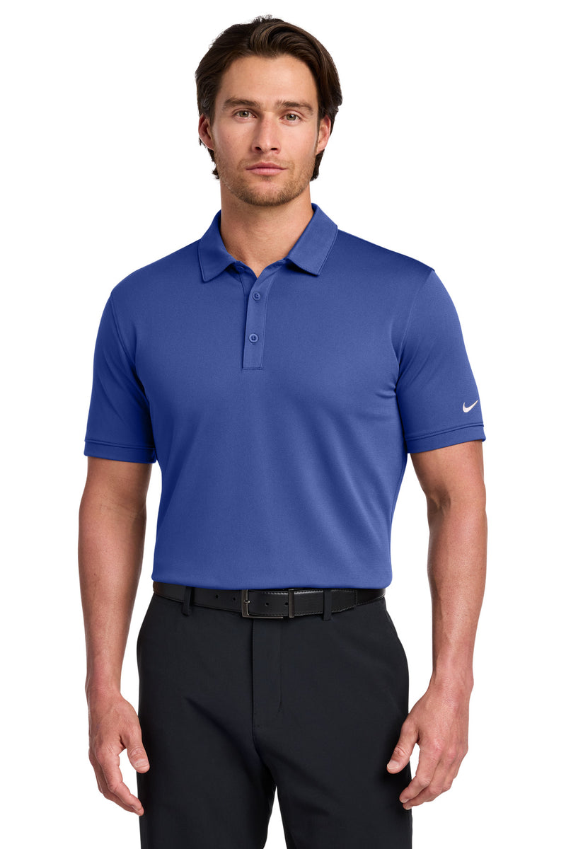 Nike Dri-FIT Solid Icon Pique Modern Fit Polo - Deep Royal Blue